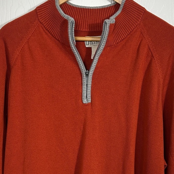 Duluth Trading 1/4 zip sweater, XXL, cotton blend, warm, winter, spring - Picture 7 of 9